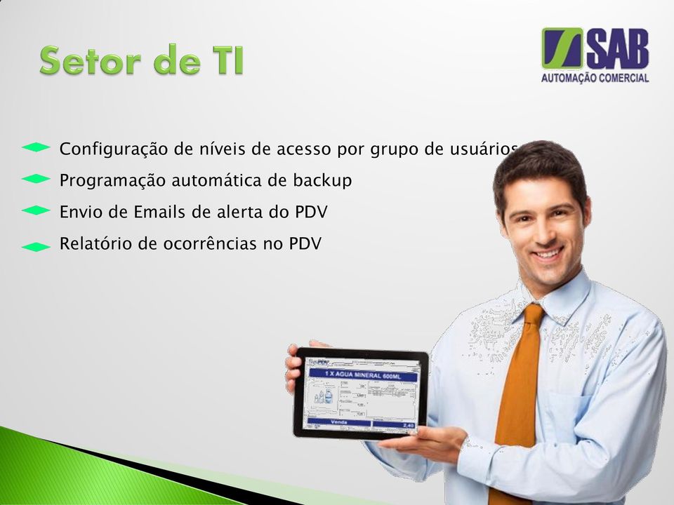 automática de backup Envio de Emails