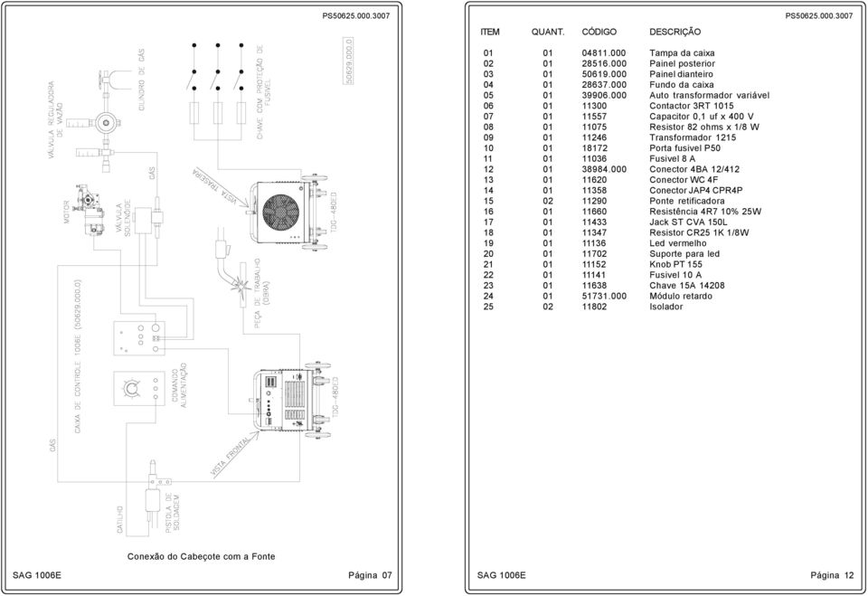 11 01 11036 Fusivel 8 A 12 01 38984.