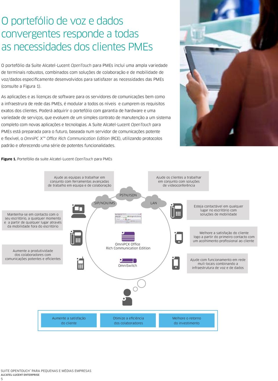 As aplicações e as licenças de software para os servidores de comunicações bem como a infraestrura de rede das PMEs, é modular a todos os níveis e cumprem os requisitos exatos dos clientes.