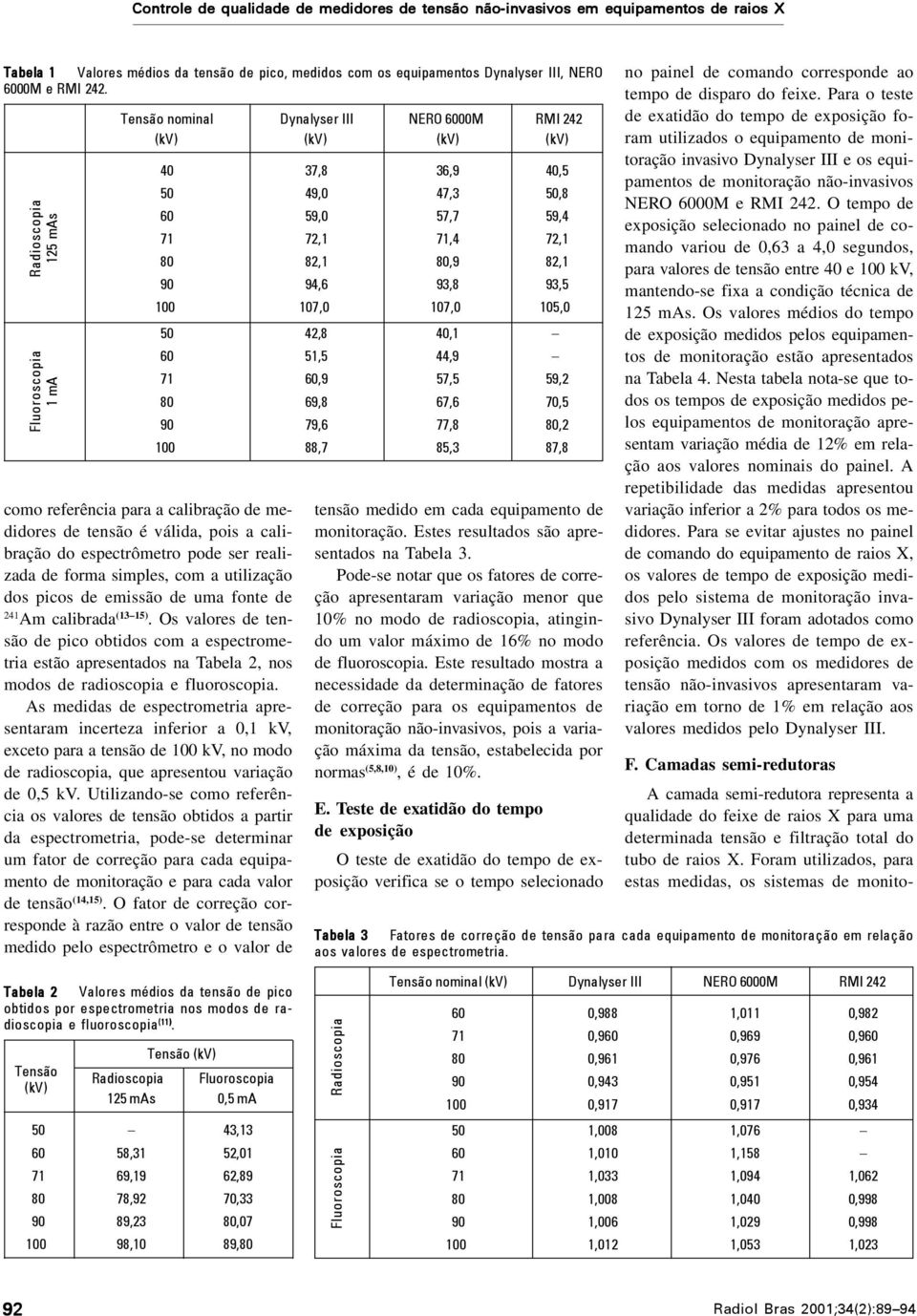 calibração do espectrômetro pode ser realizada de forma simples, com a utilização dos picos de emissão de uma fonte de 241 Am calibrada (13 15).