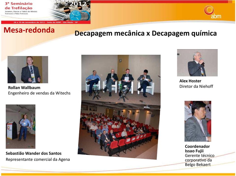 Decapagem mecânica x Decapagem química Alex Hoster Diretor da