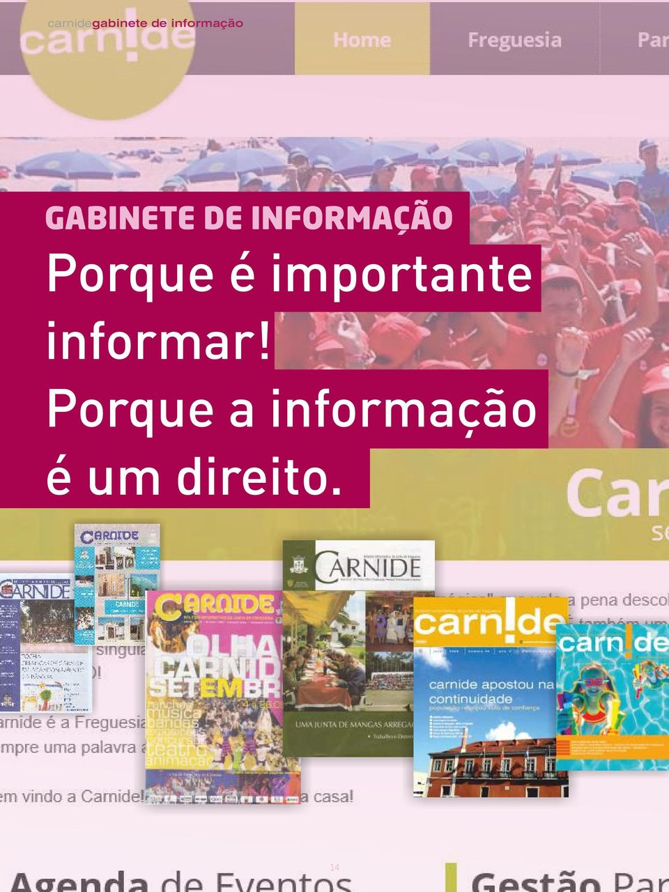 é importante informar!