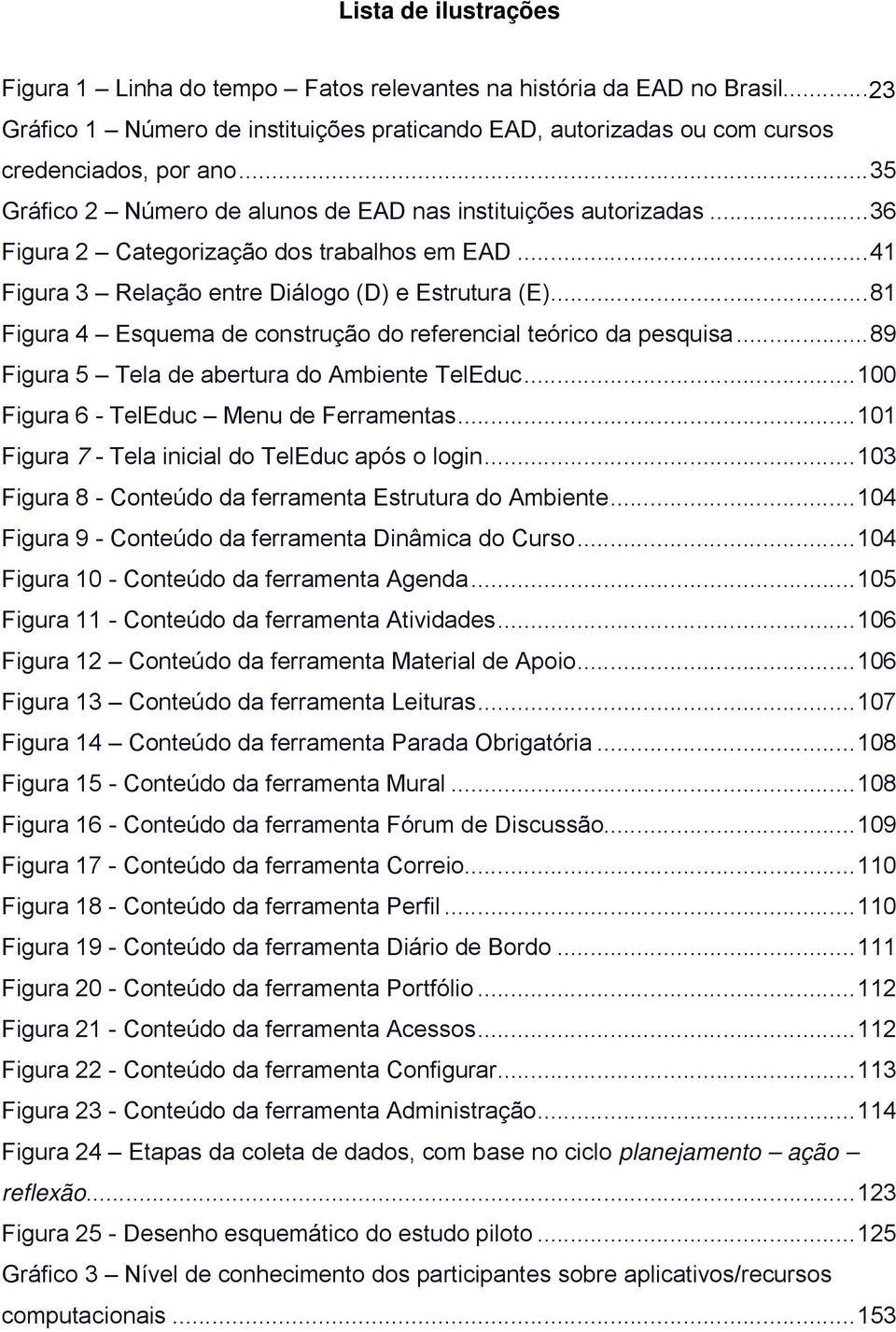 .. 81 Figura 4 Esquema de construção do referencial teórico da pesquisa... 89 Figura 5 Tela de abertura do Ambiente TelEduc... 100 Figura 6 - TelEduc Menu de Ferramentas.