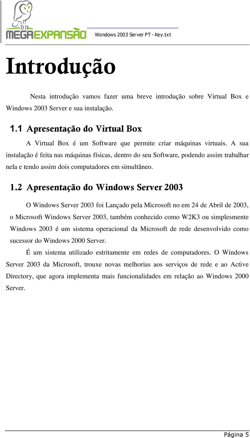 A sua instalação é feita nas máquinas físicas, dentro do seu Software, podendo assim trabalhar nela e tendo assim dois computadores em simultâneo. 1.