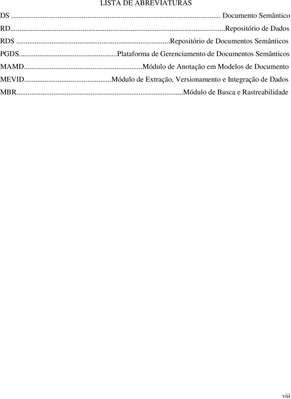 ..Plataforma de Gerenciamento de Documentos Semânticos MAMD.