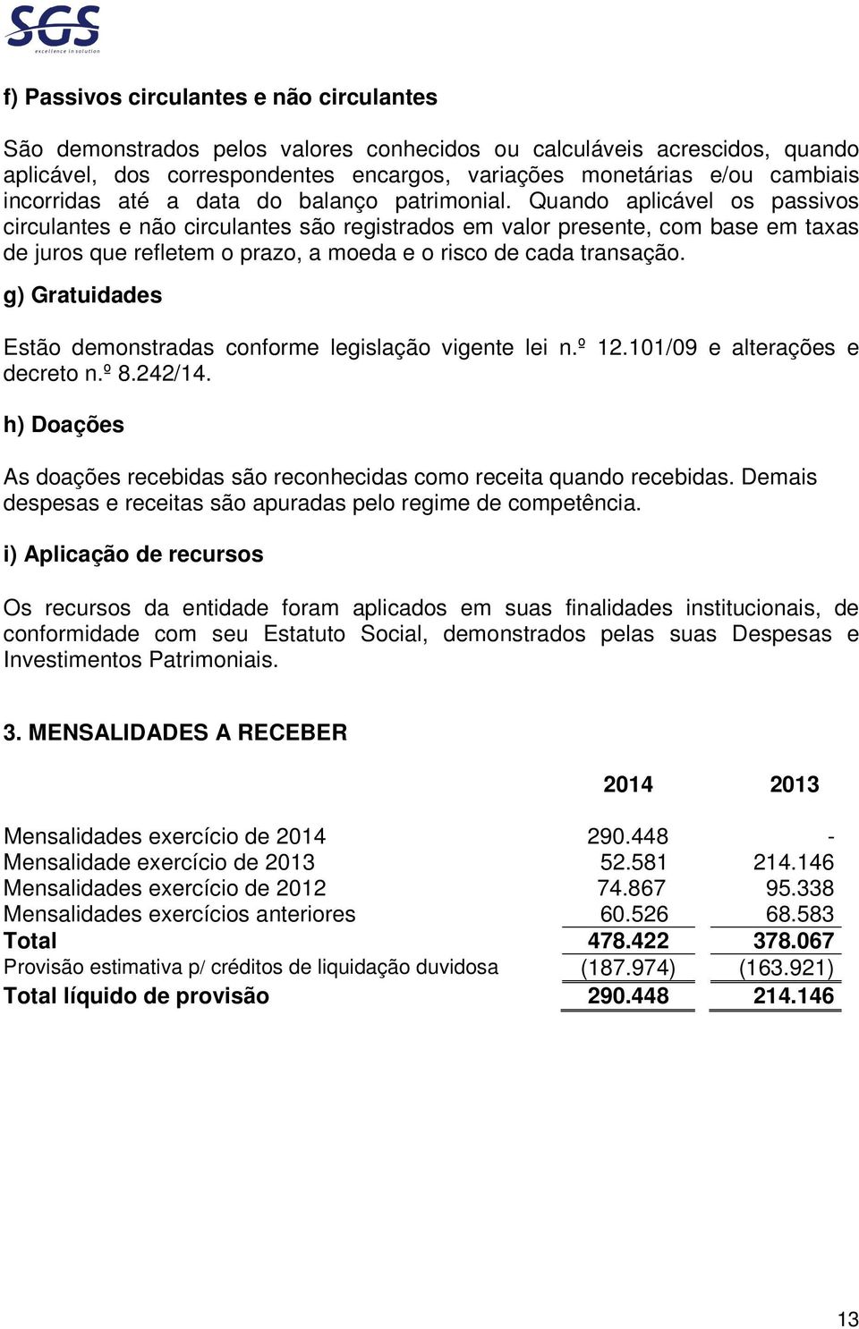 Quando aplicável os passivos circulantes e não circulantes são registrados em valor presente, com base em taxas de juros que refletem o prazo, a moeda e o risco de cada transação.