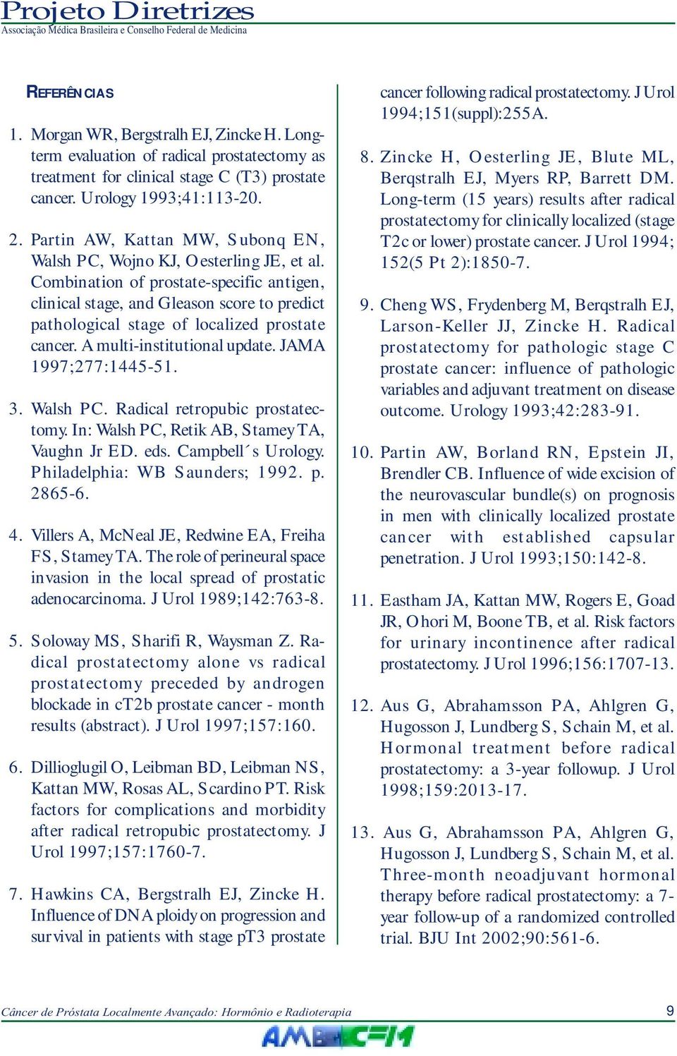 Combination of prostate-specific antigen, clinical stage, and Gleason score to predict pathological stage of localized prostate cancer. A multi-institutional update. JAMA 1997;277:1445-51. 3.