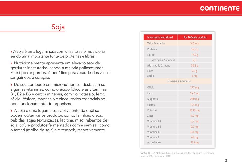 Do seu conteúdo em micronutrientes, destacam-se algumas vitaminas, como o ácido fólico e as vitaminas B1, B2 e B6 e certos minerais, como o potássio, ferro, cálcio, fósforo, magnésio e zinco, todos