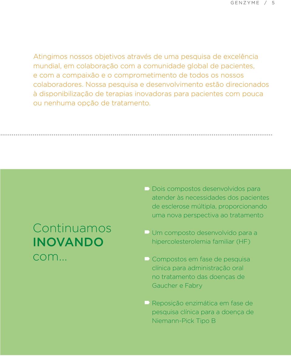 Continuamos INOVANDO com Dois compostos desenvolvidos para atender às necessidades dos pacientes de esclerose múltipla, proporcionando uma nova perspectiva ao tratamento Um composto desenvolvido