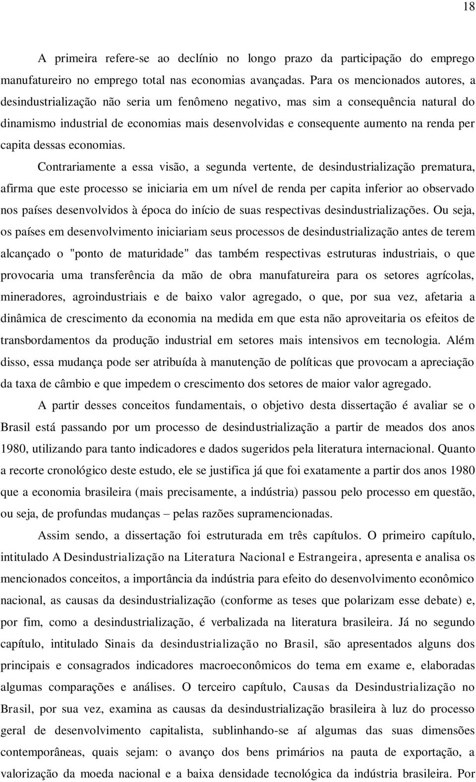 renda per capita dessas economias.