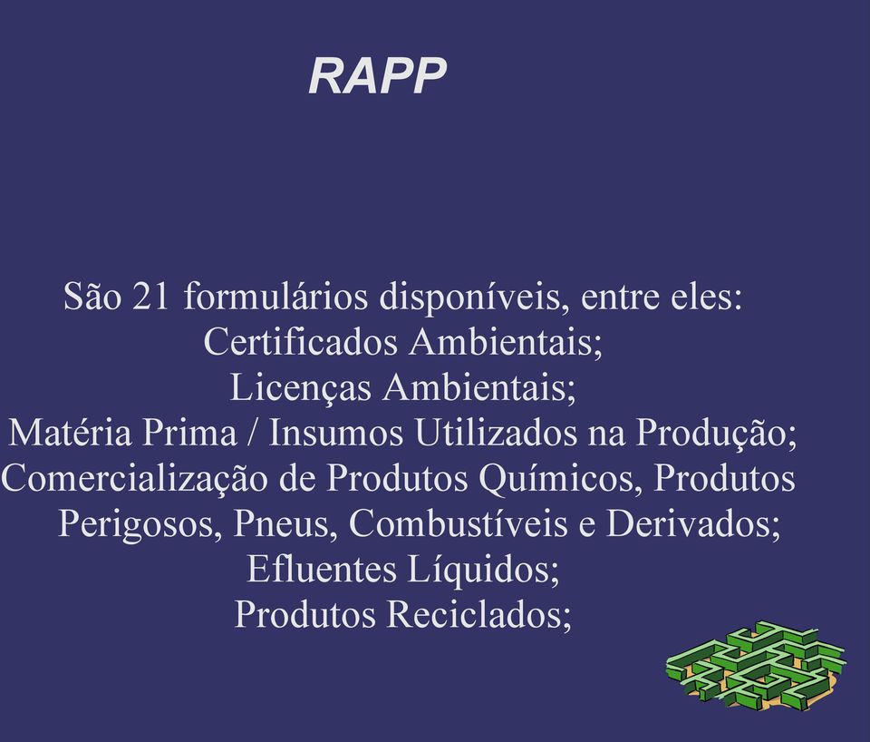 na Produção; Comercialização de Produtos Químicos, Produtos