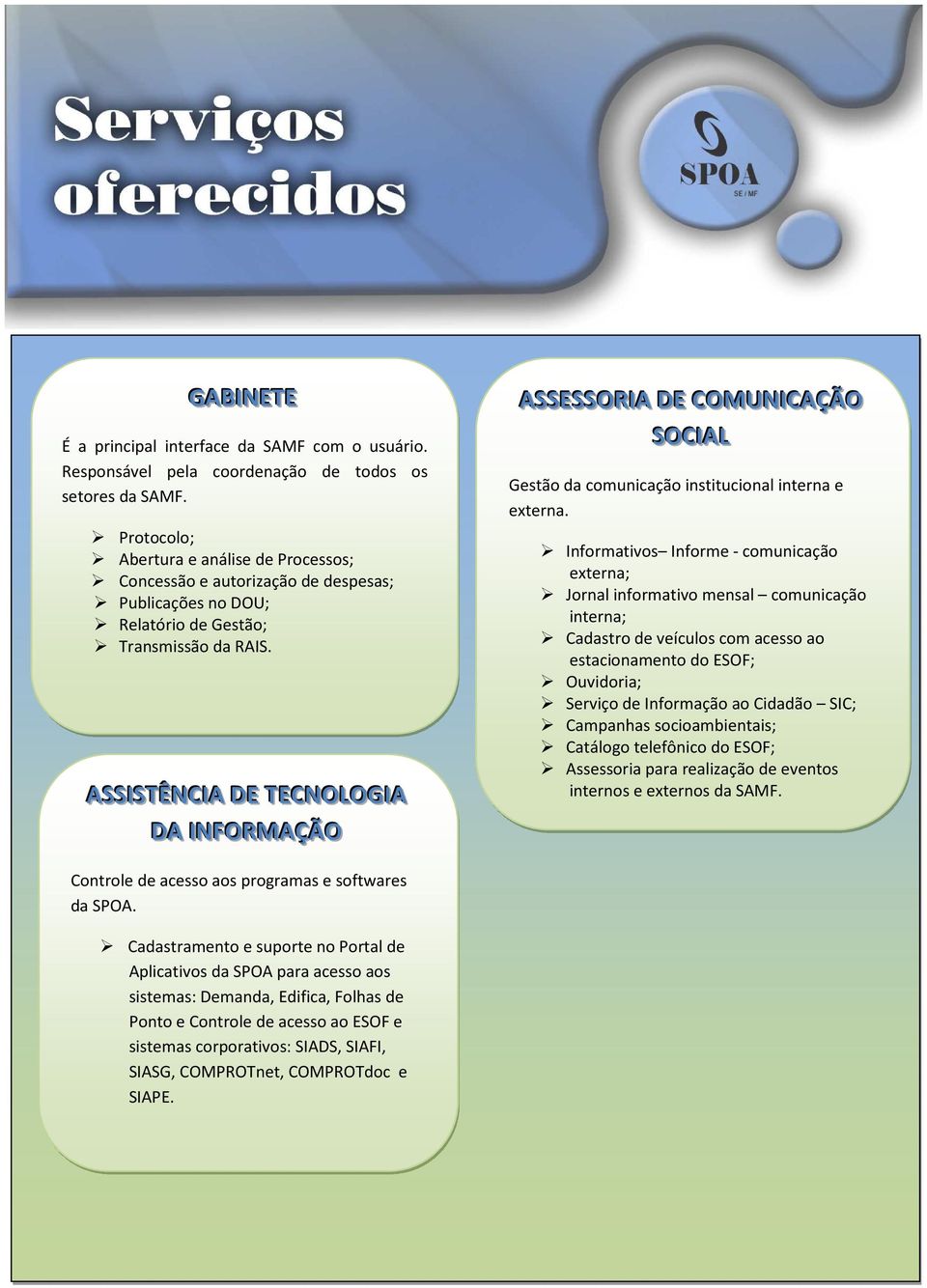 ASSIISTÊNCIIA DE TECNOLOGIIA DA IINFORMAÇÃO ASSESSORIIA DE COMUNIICAÇÃO SOCIIAL Gestão da comunicação institucional interna e externa.