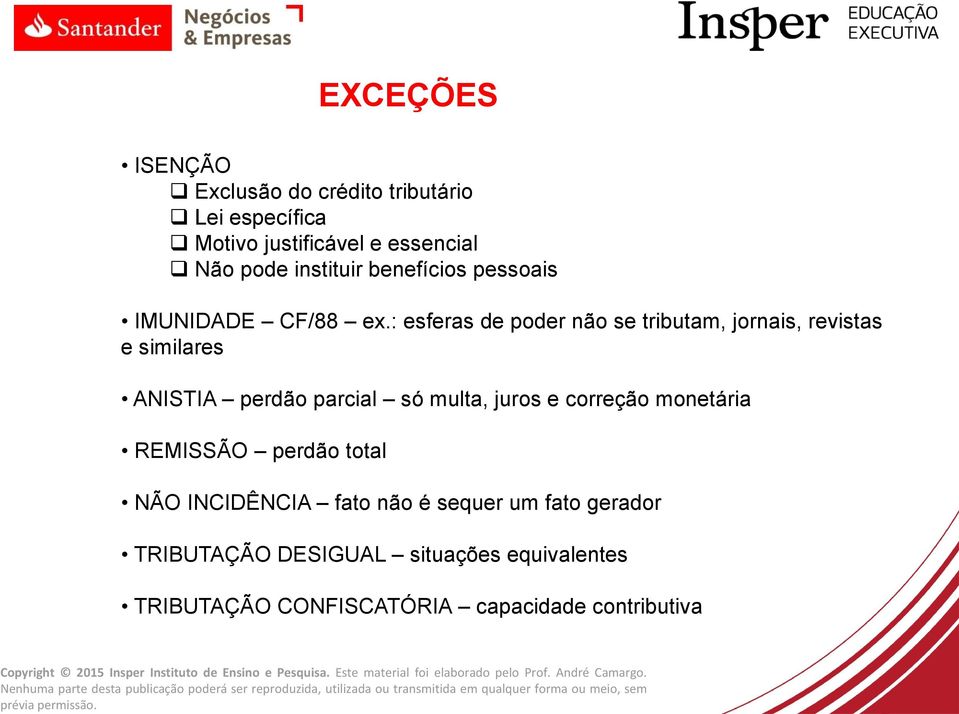 : esferas de poder não se tributam, jornais, revistas e similares ANISTIA perdão parcial só multa, juros e correção