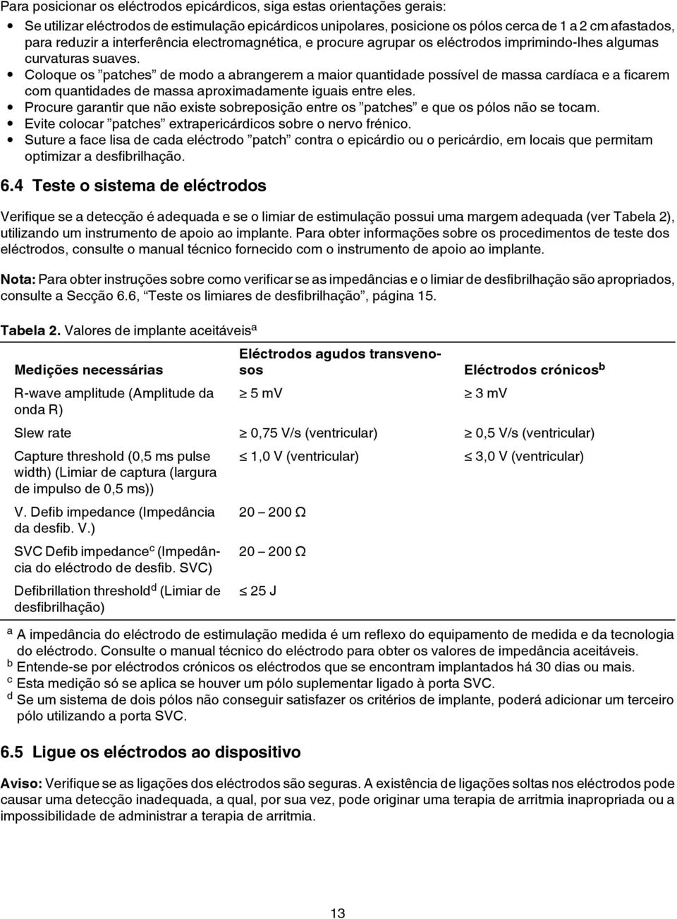 Coloque os patches de modo a abrangerem a maior quantidade possível de massa cardíaca e a ficarem com quantidades de massa aproximadamente iguais entre eles.