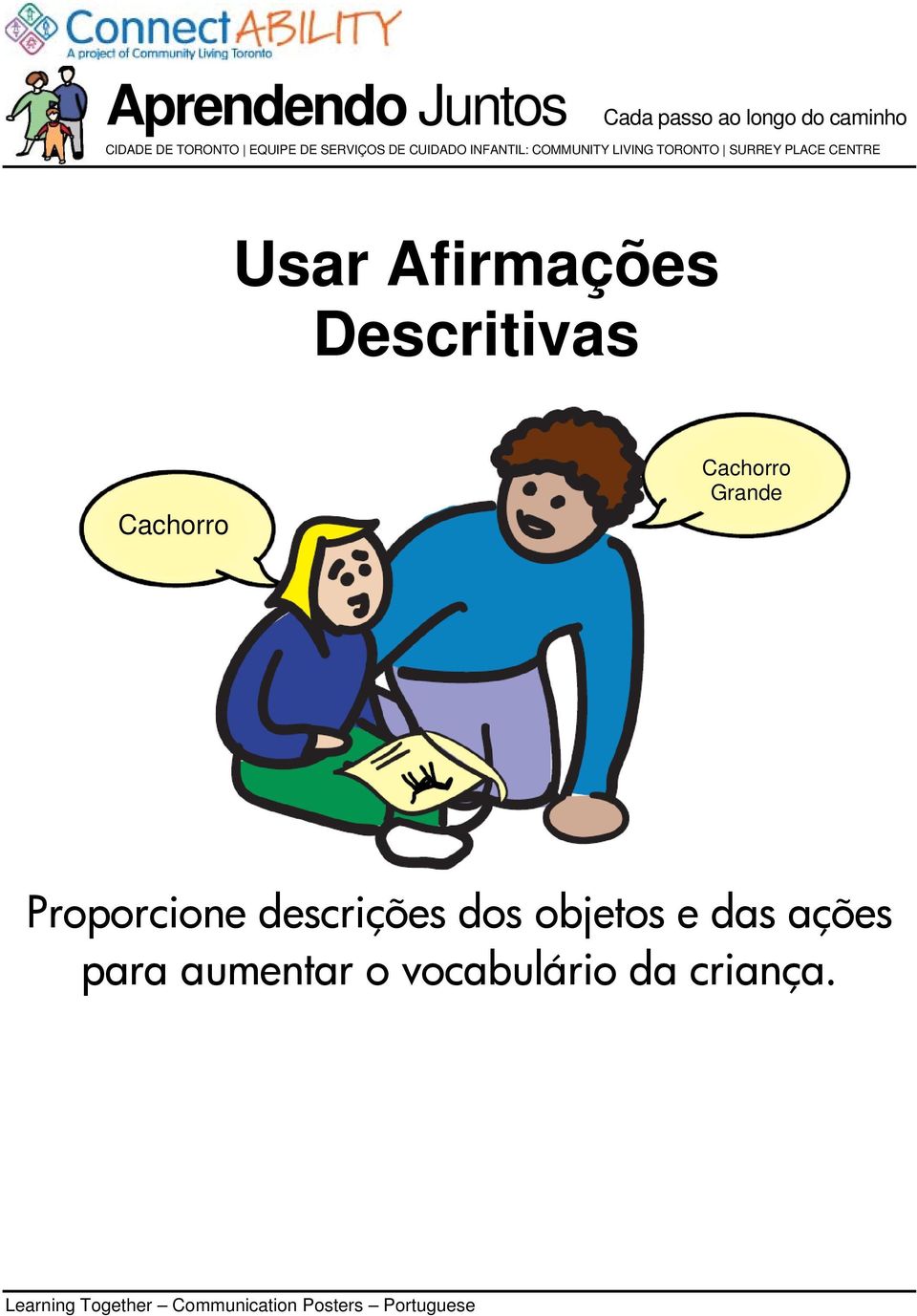 Proporcione descrições dos objetos