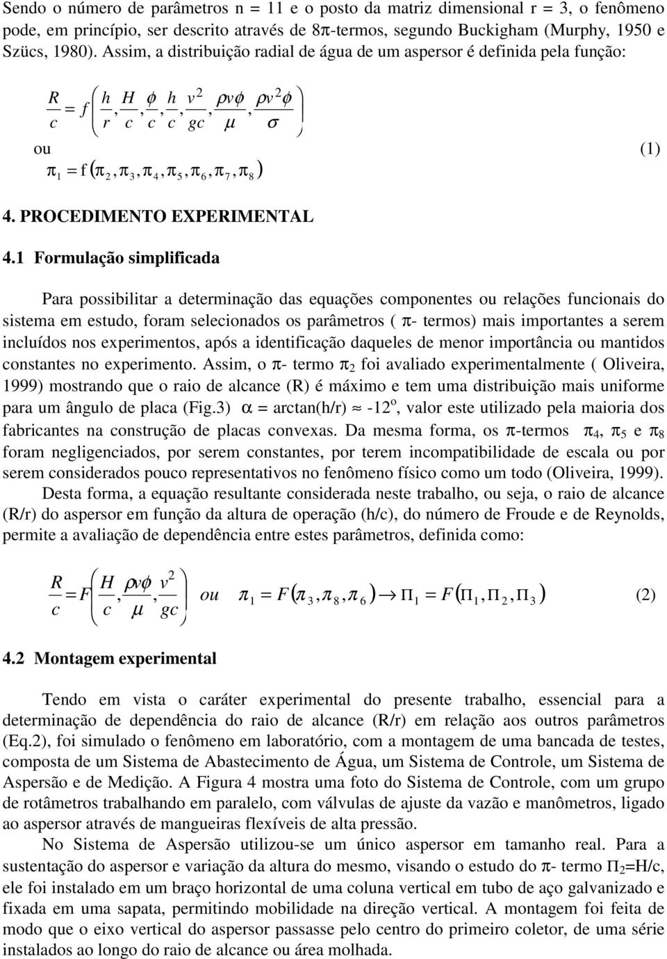 PROCEDIMENTO EXPERIMENTAL 4.