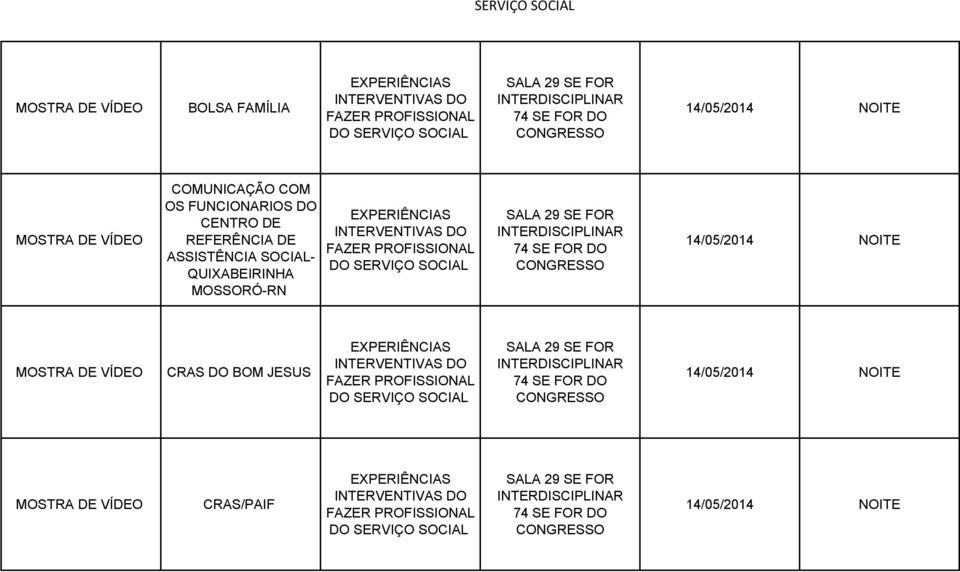 DE ASSISTÊNCIA SOCIAL- QUIXABEIRINHA