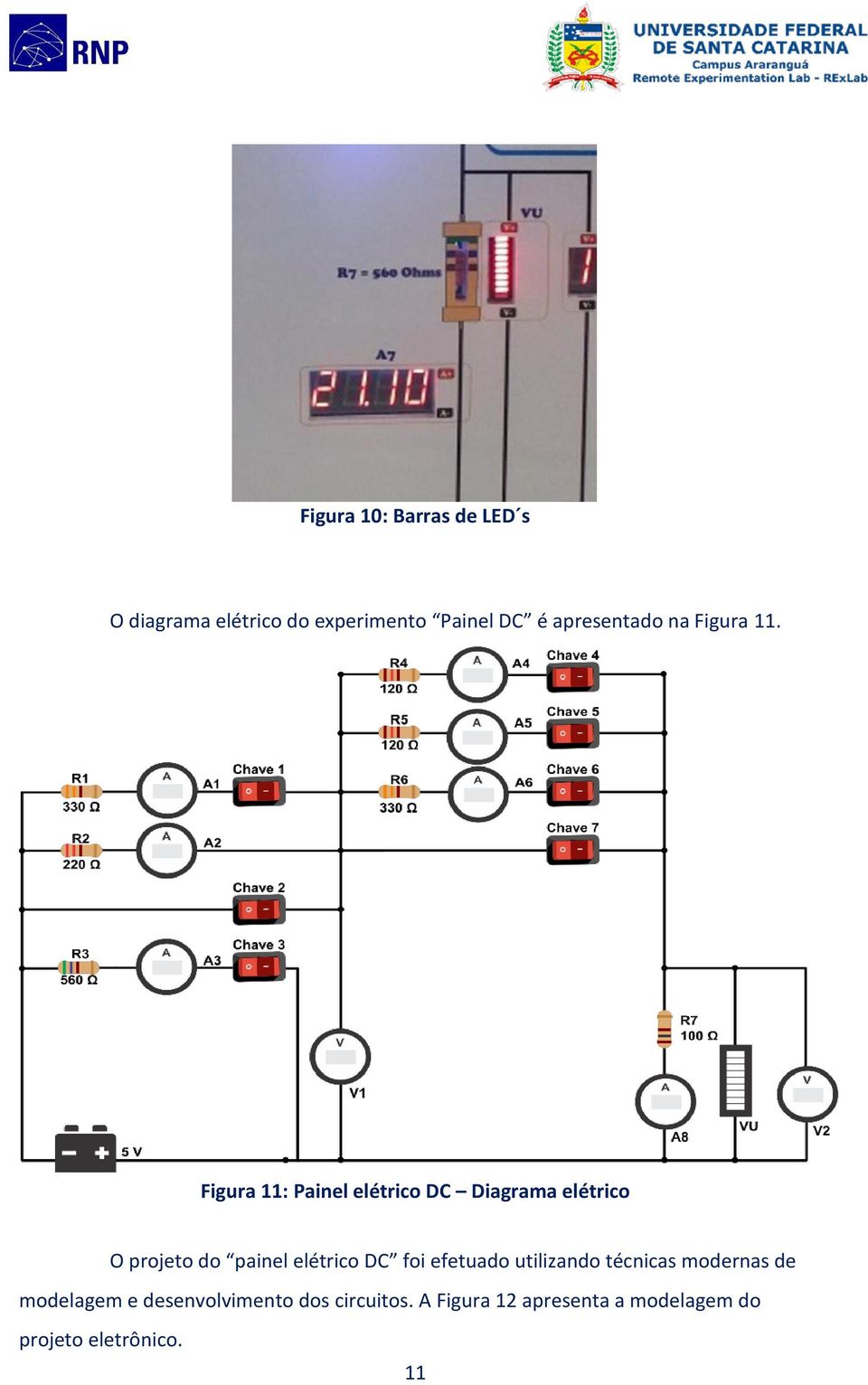 Figura 11: Painel elétrico DC Diagrama elétrico O projeto do painel elétrico DC