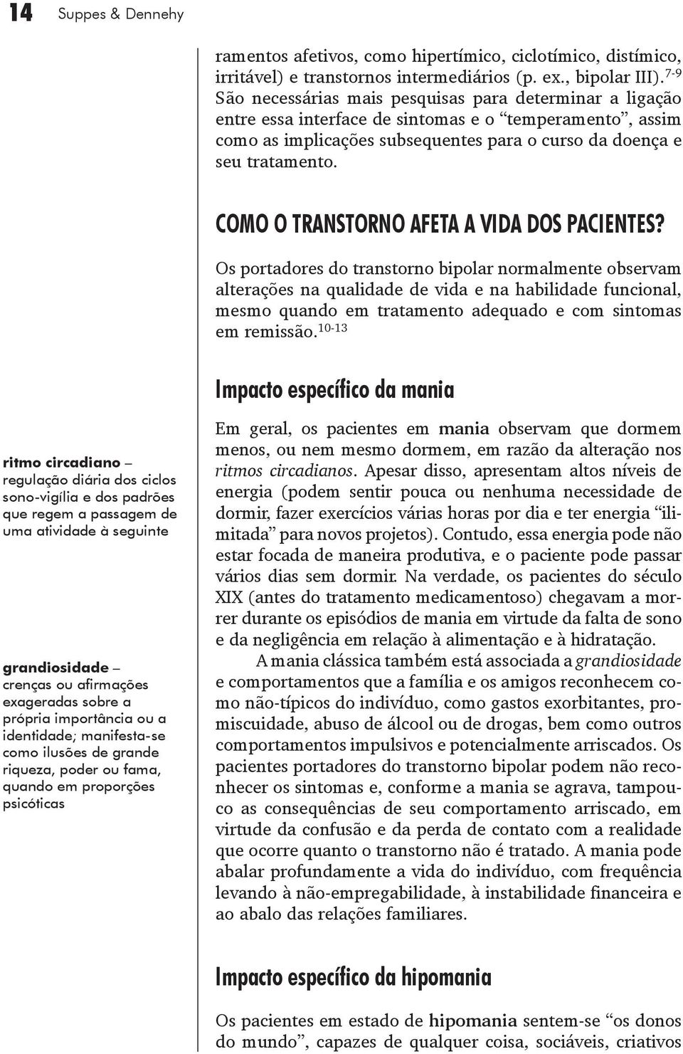 Como o transtorno afeta a vida dos pacientes?