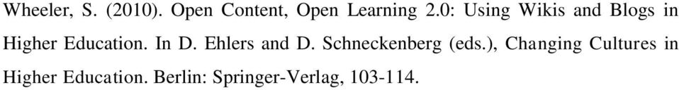 Ehlers and D. Schneckenberg (eds.
