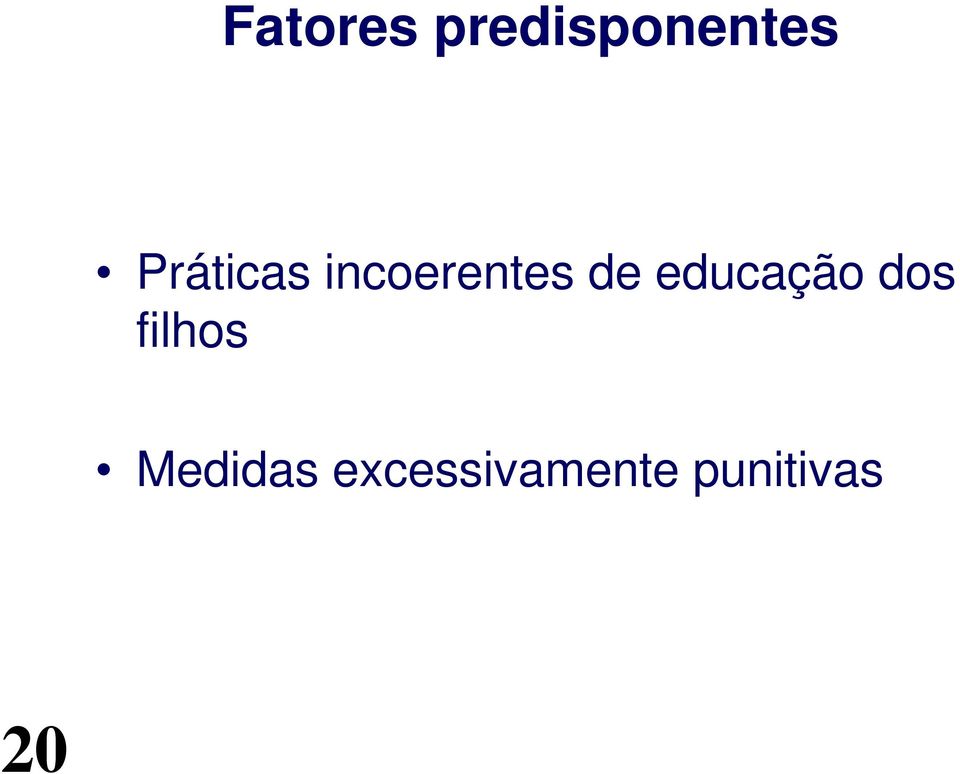 educação dos filhos