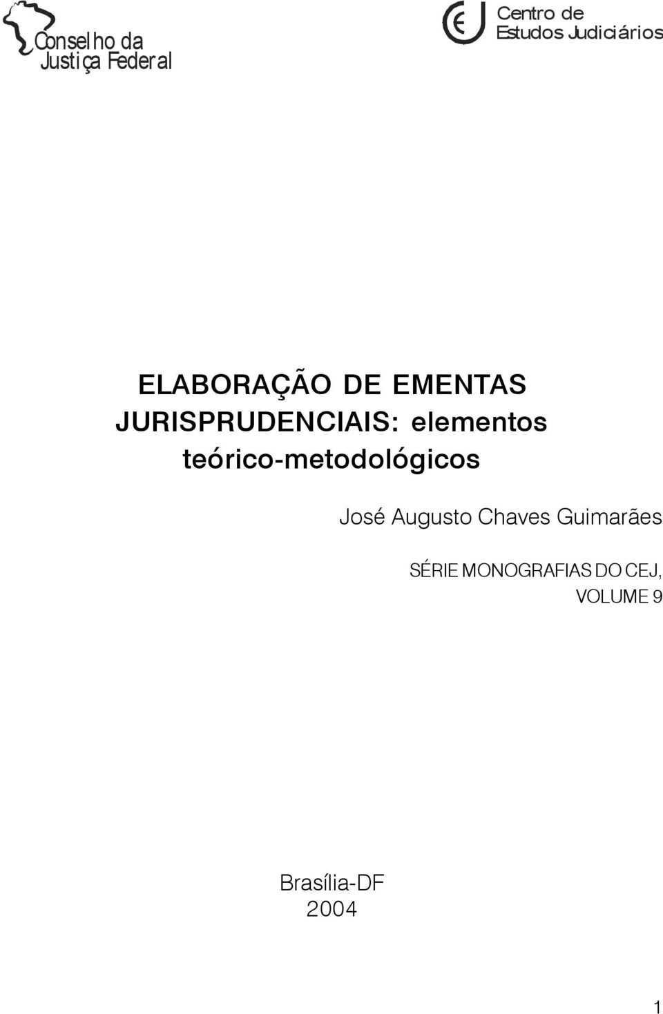 elementos teórico-metodológicos José Augusto Chaves