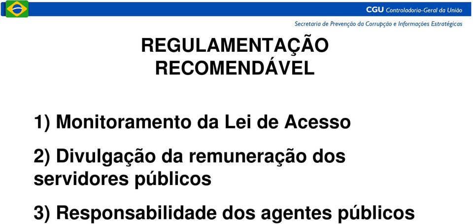 Divulgação da remuneração dos