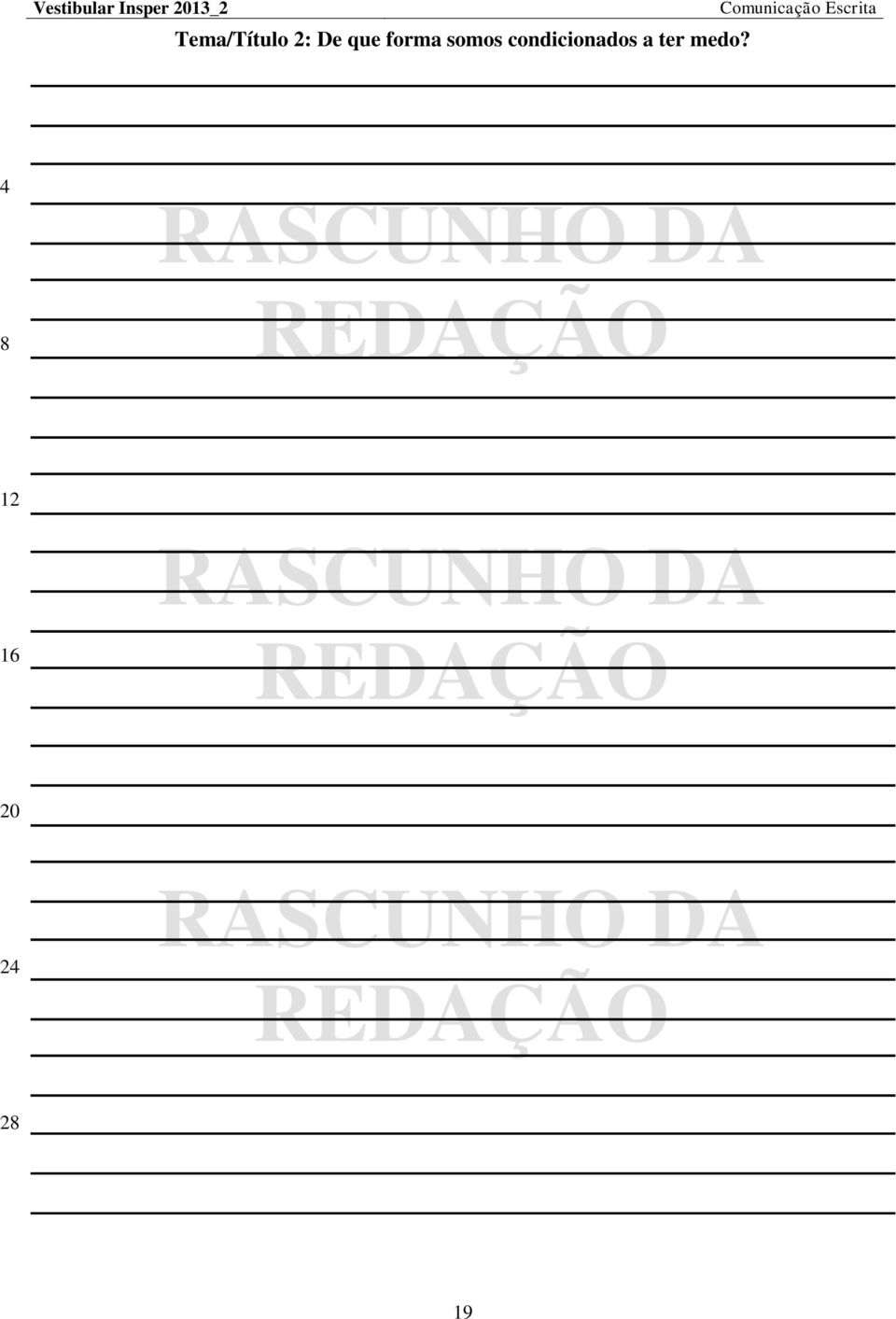 Comunicação Escrita 4 8 RASCUNHO DA