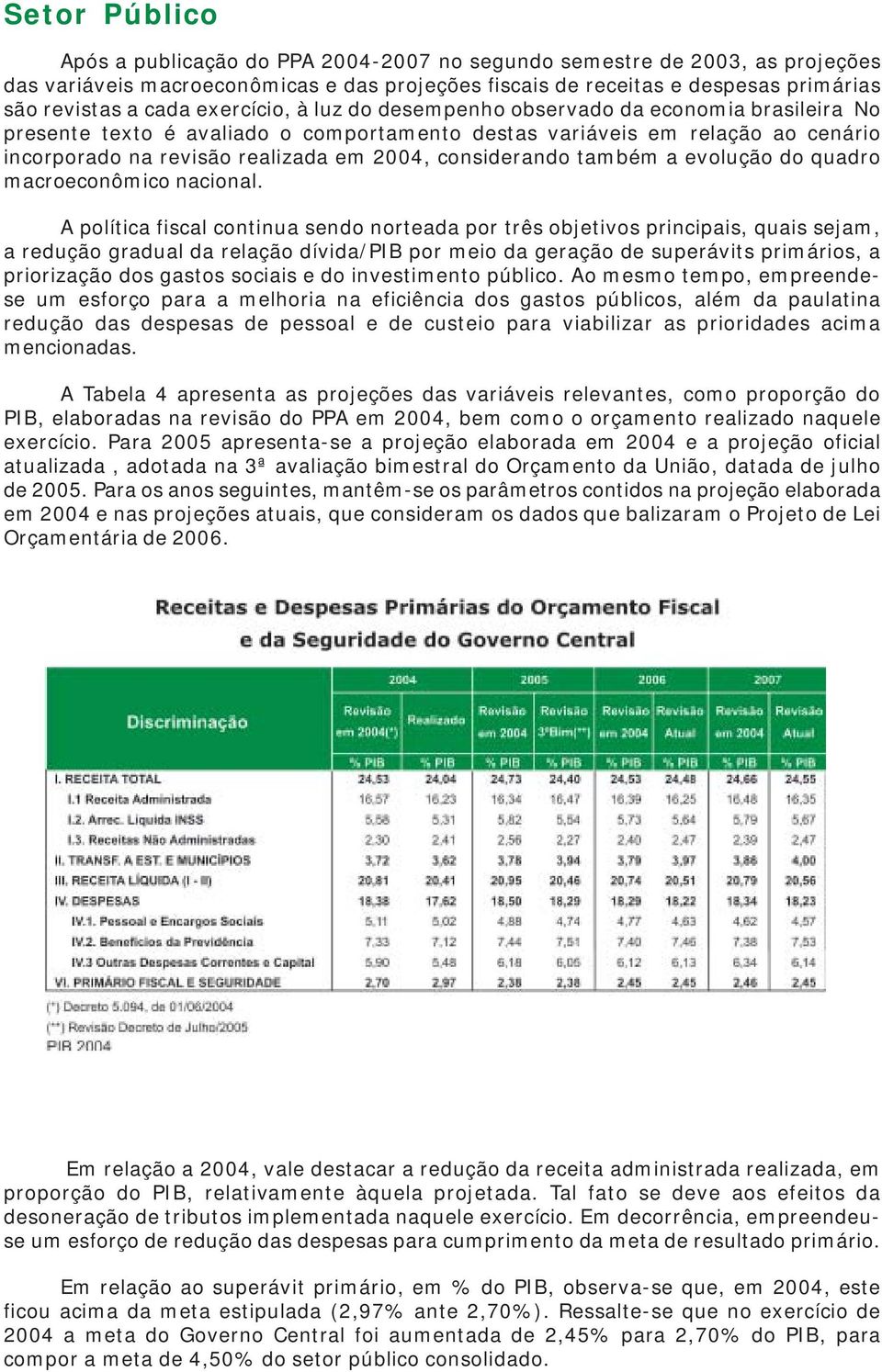 considerando também a evolução do quadro macroeconômico nacional.