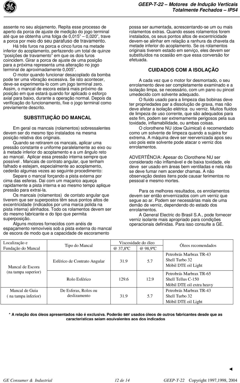 Há três furos na porca e cinco furos na metade inferior do acoplamento, perfazendo um total de quinze posições de travamento em que os dois furos coincidem.