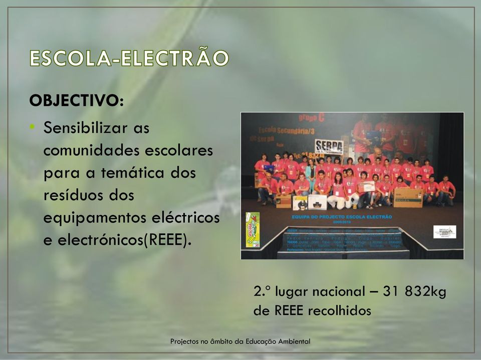 equipamentos eléctricos e