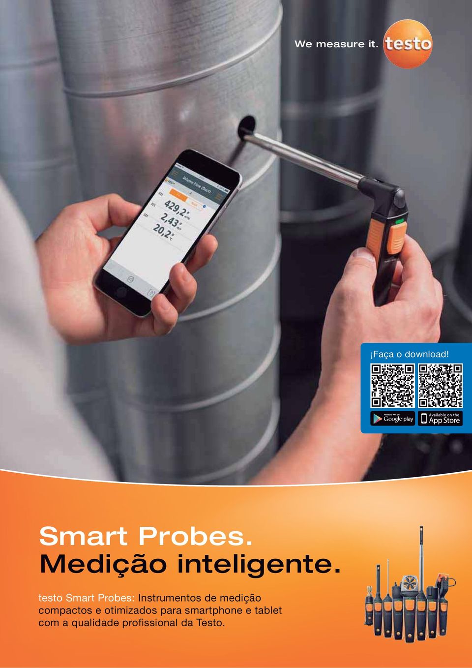 testo Smart Probes: Instrumentos de medição