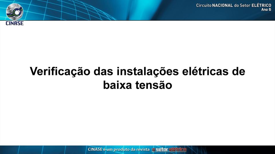 instalações