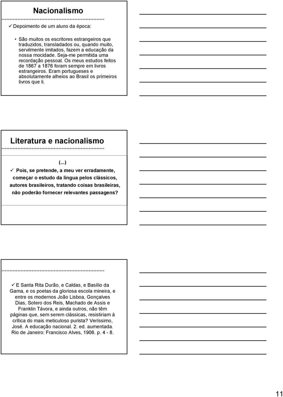 Literatura e nacionalismo (.