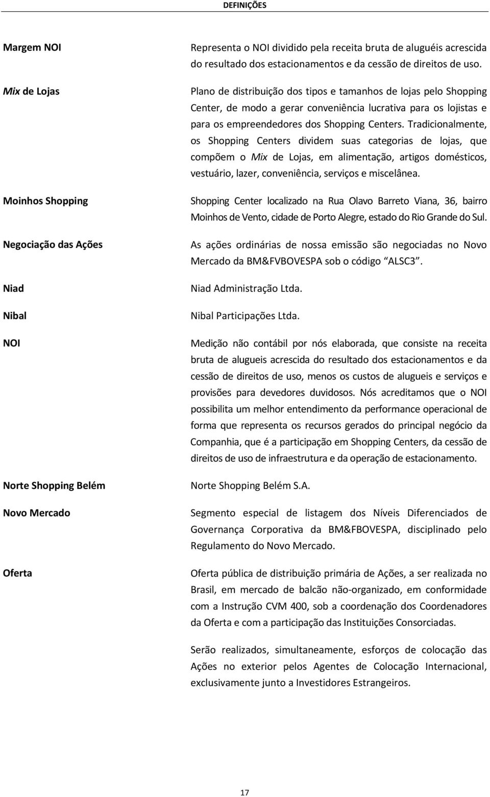 Plano de distribuição dos tipos e tamanhos de lojas pelo Shopping Center, de modo a gerar conveniência lucrativa para os lojistas e para os empreendedores dos Shopping Centers.