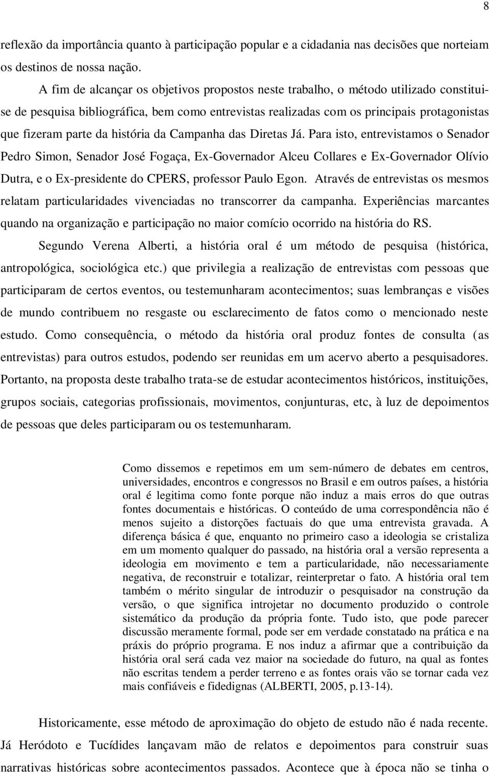 história da Campanha das Diretas Já.