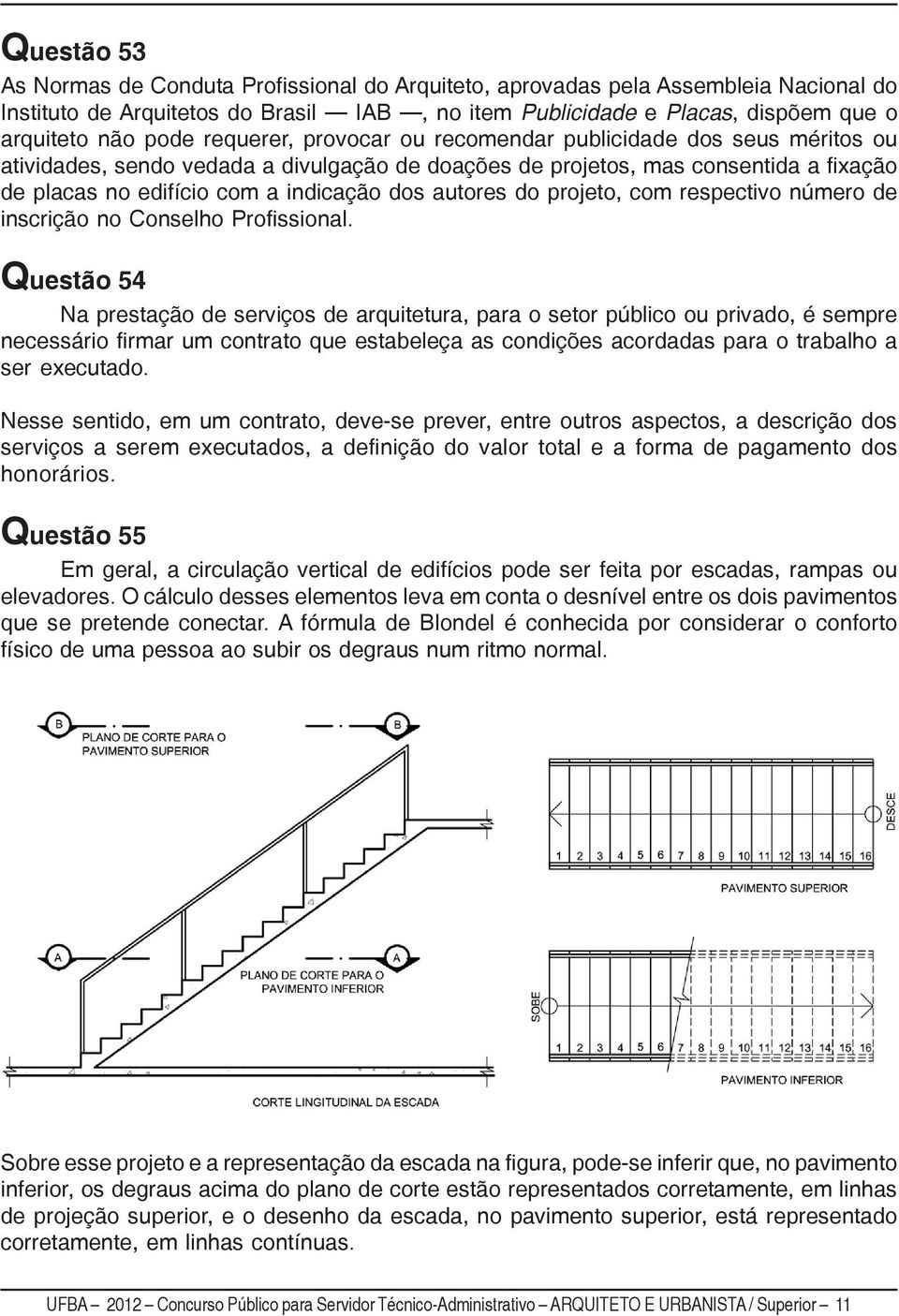 autores do projeto, com respectivo número de inscrição no Conselho Profissional.