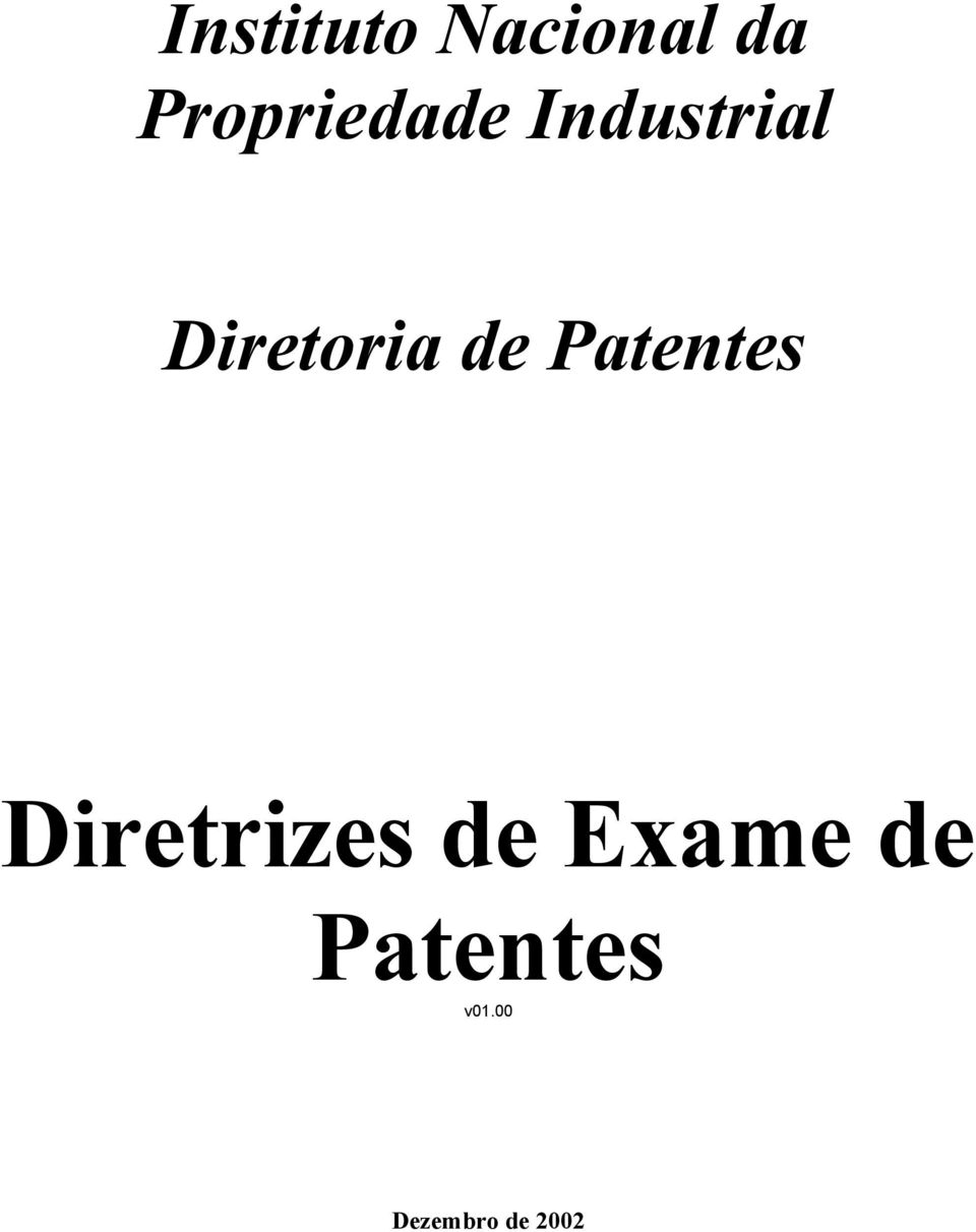 Diretoria de Patentes