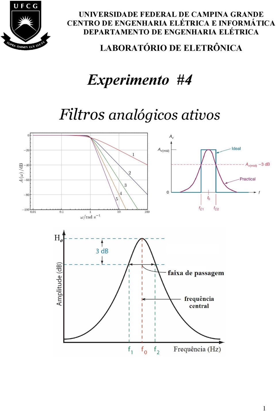 DEPATAMENTO DE ENGENHAIA ELÉTICA LABOATÓIO