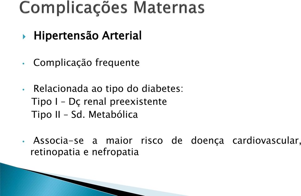 preexistente Tipo II Sd.