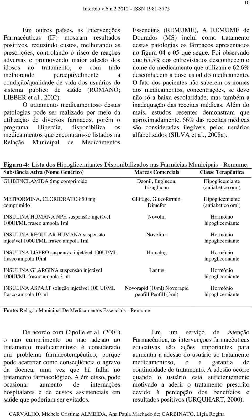 O tratamento medicamentoso destas patologias pode ser realizado por meio da utilização de diversos fármacos, porém o programa Hiperdia, disponibiliza os medica.