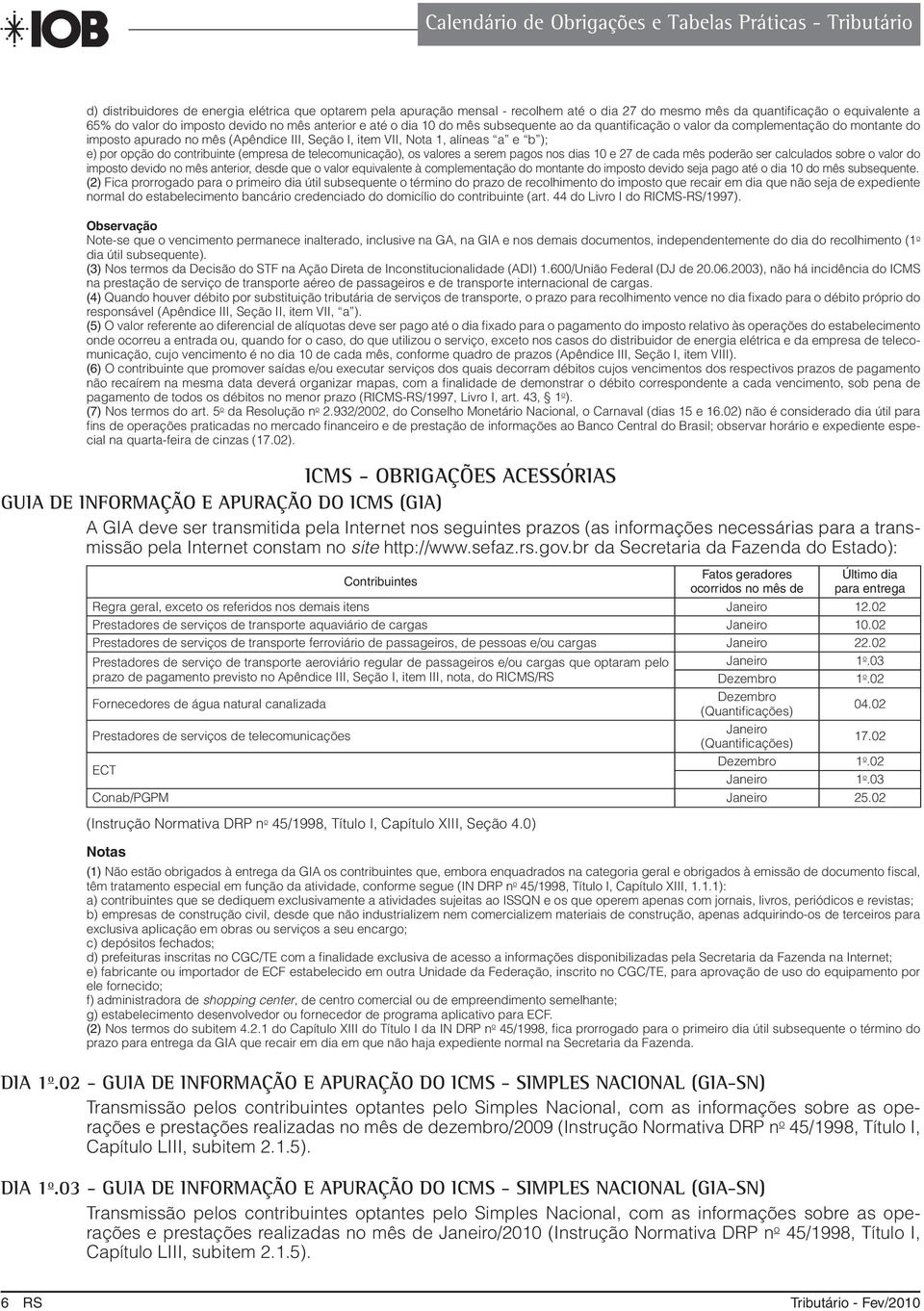 (empresa de telecomunicação), os valores a serem pagos nos dias 10 e 27 de cada mês poderão ser calculados sobre o valor do imposto devido no mês anterior, desde que o valor equivalente à