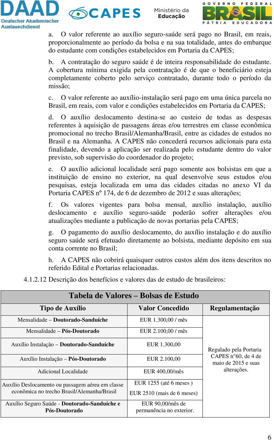 A cobertura mínima exigida pela contratação é de que o beneficiário esteja completamente coberto pelo serviço contratado, durante todo o período da missão; c.