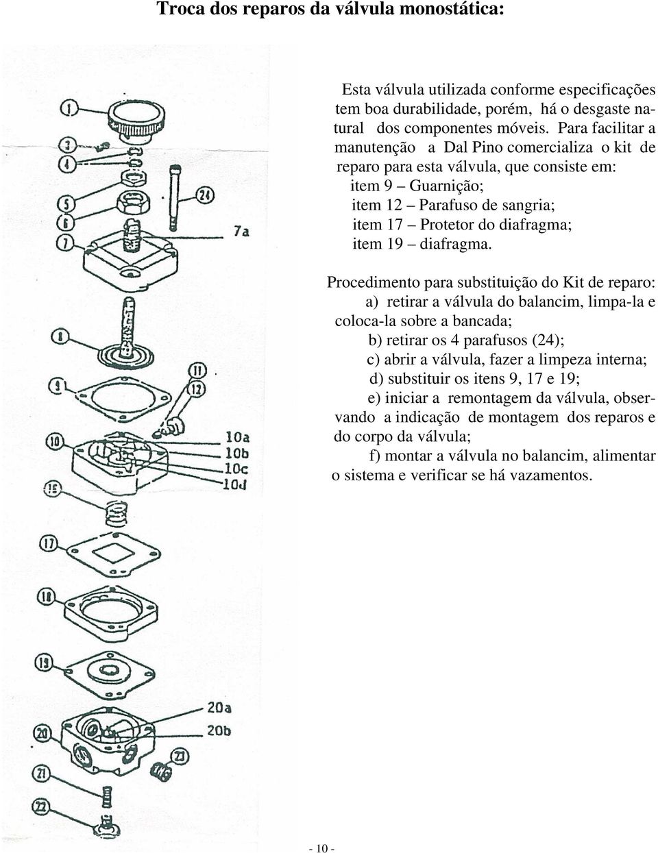 .. item 19 diafragma.