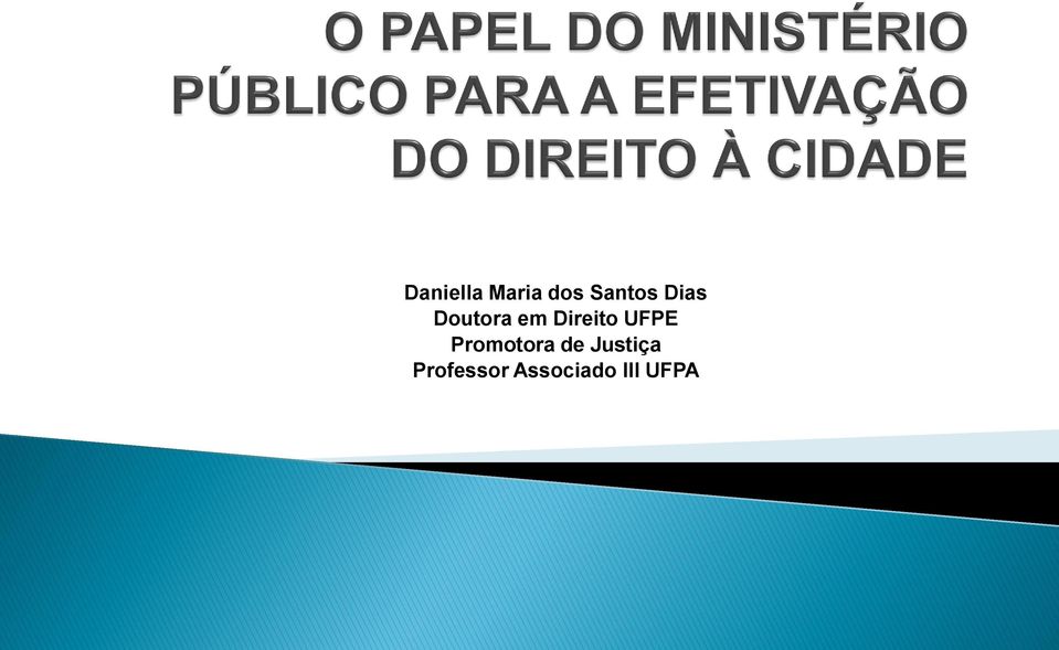 UFPE Promotora de Justiça