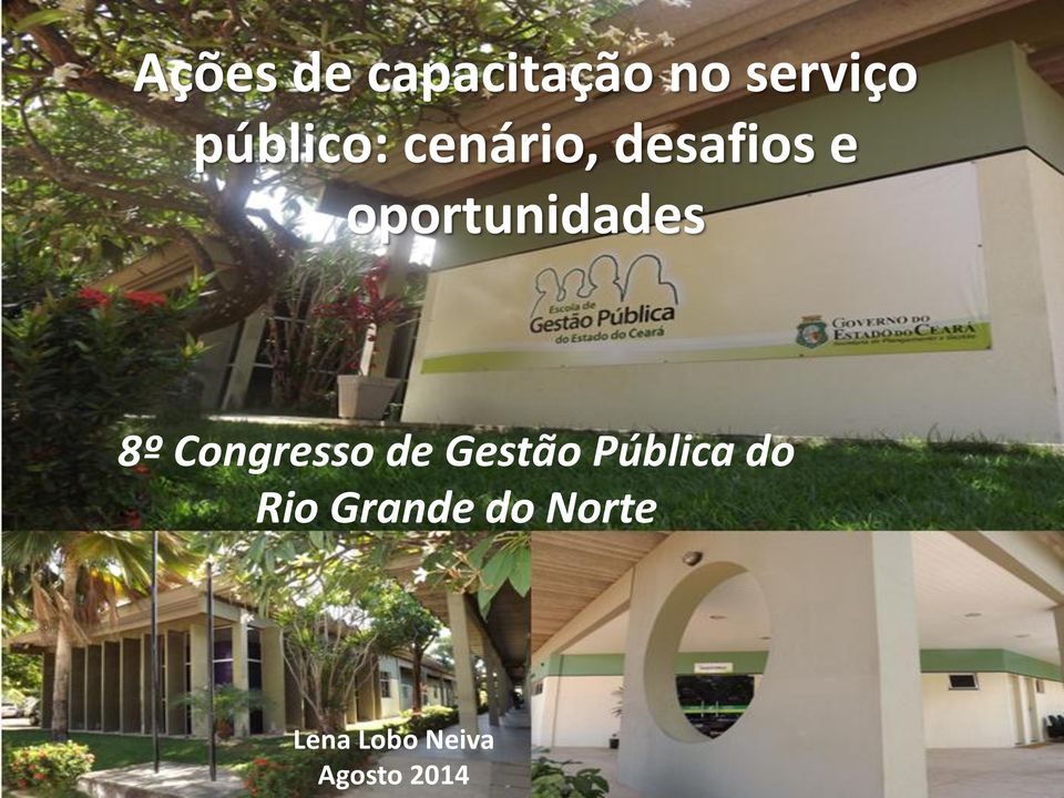 oportunidades 8º Congresso de Gestão