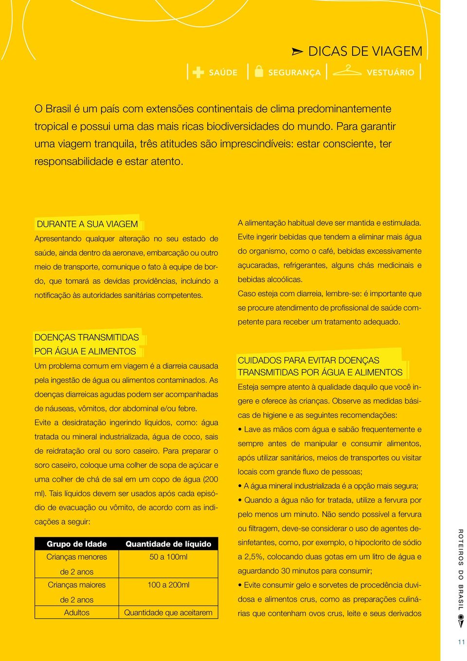 DURANTE A SUA VIAGEM Apresentando qualquer alteração no seu estado de saúde, ainda dentro da aeronave, embarcação ou outro meio de transporte, comunique o fato à equipe de bordo, que tomará as