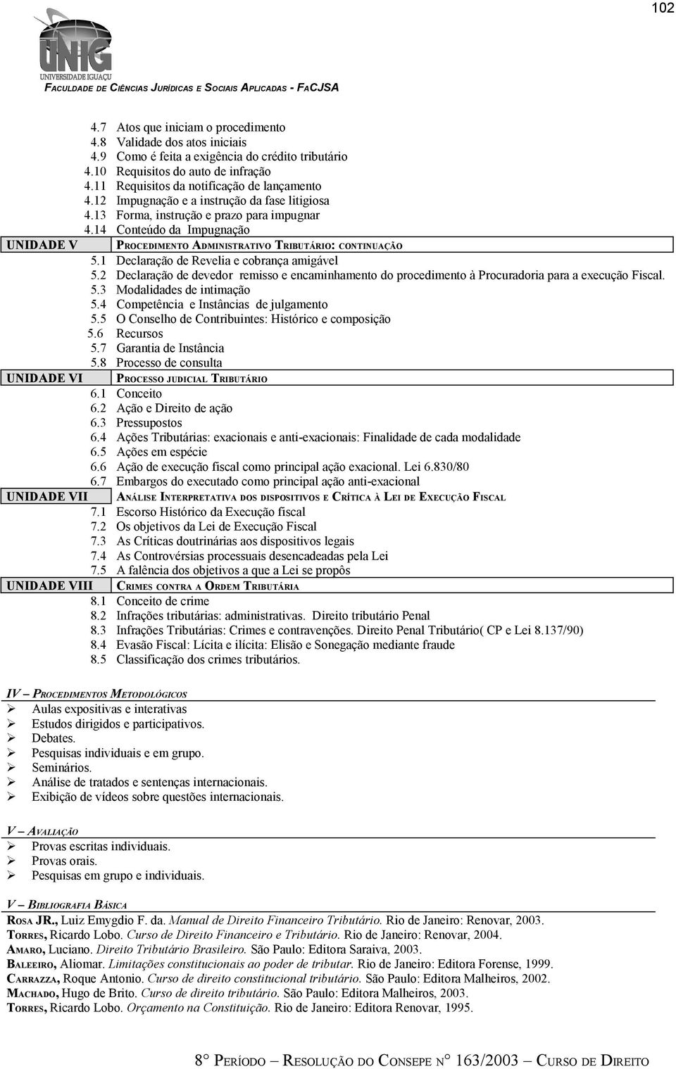 14 Conteúdo da Impugnação PROCEDIMENTO ADMINISTRATIVO TRIBUTÁRIO: CONTINUAÇÃO 5.1 Declaração de Revelia e cobrança amigável 5.