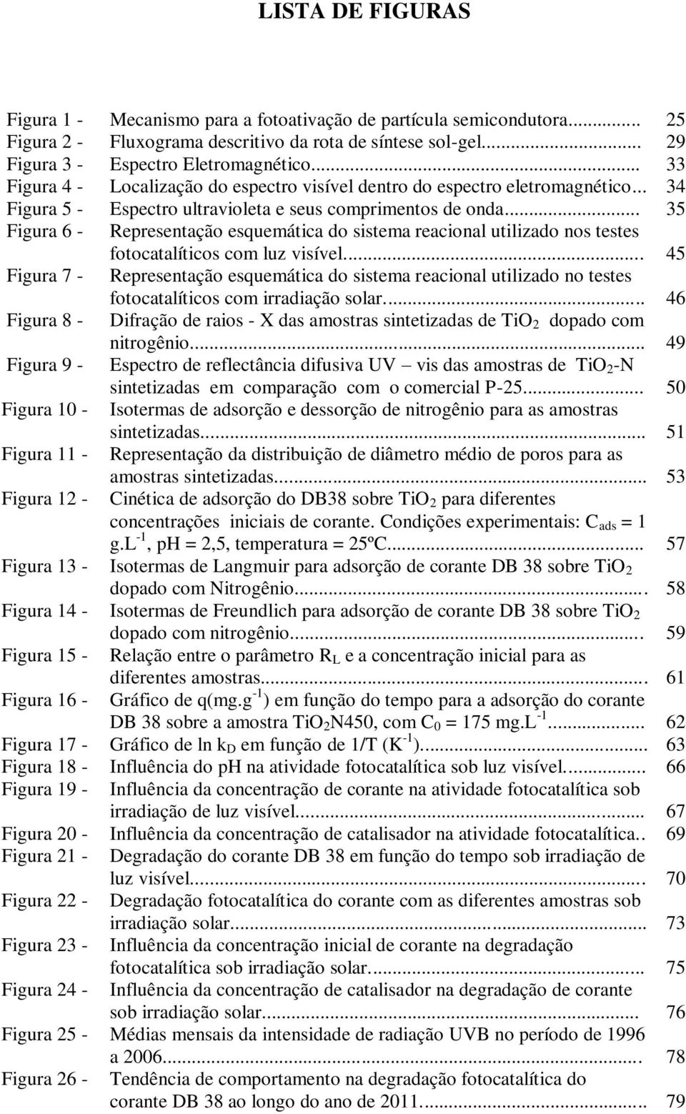 .. 35 Figura 6 - Representação esquemática do sistema reacional utilizado nos testes fotocatalíticos com luz visível.