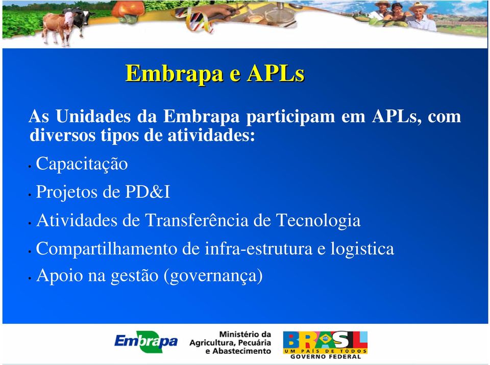 PD&I Atividades de Transferência de Tecnologia